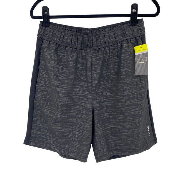 Balance Collection Men's Glitch Noise Emboss Athletic Shorts - Picture 10 of 10